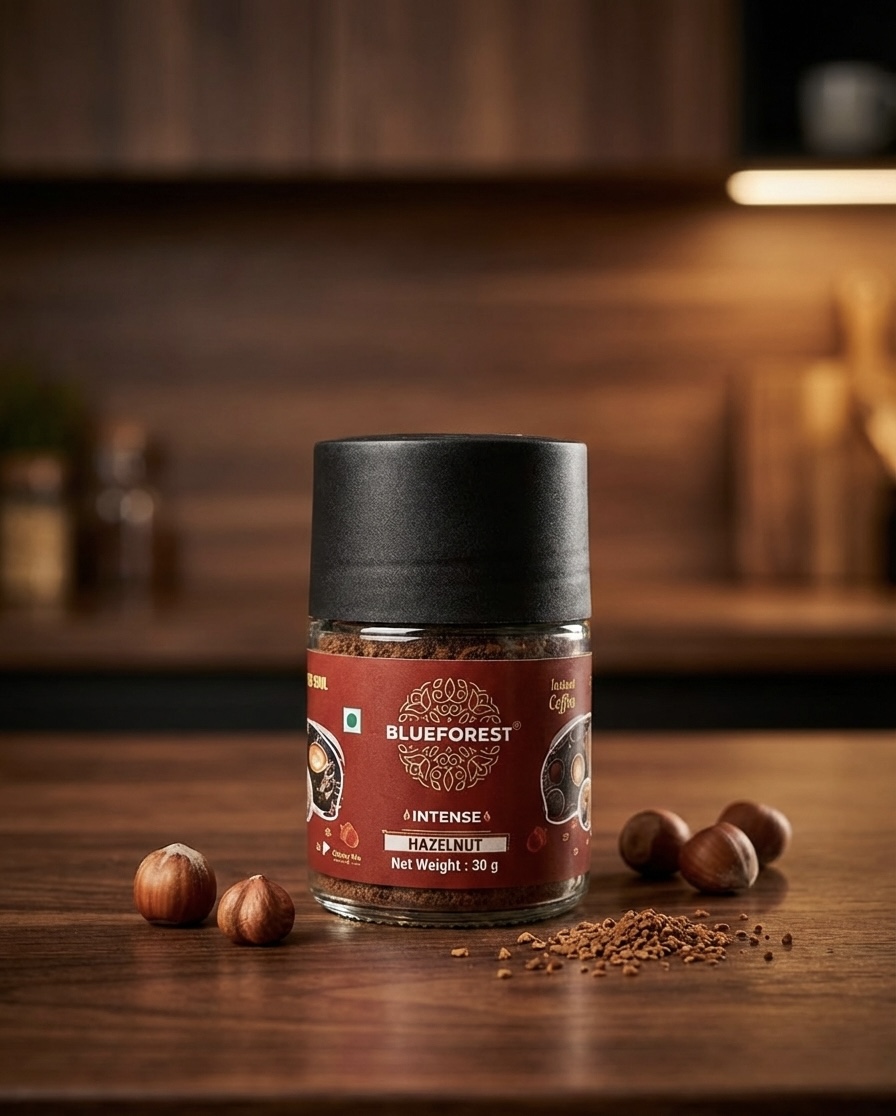 Hazelnut Flavoured Coffee Jar (30g)