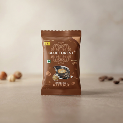 Hazelnut Flavoured Instant Coffee Sachet