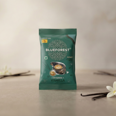 Vanilla Flavoured Instant Coffee Sachet
